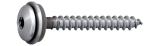 Sheet metal screw EJOT® JA3-LT for wood, stainless steel