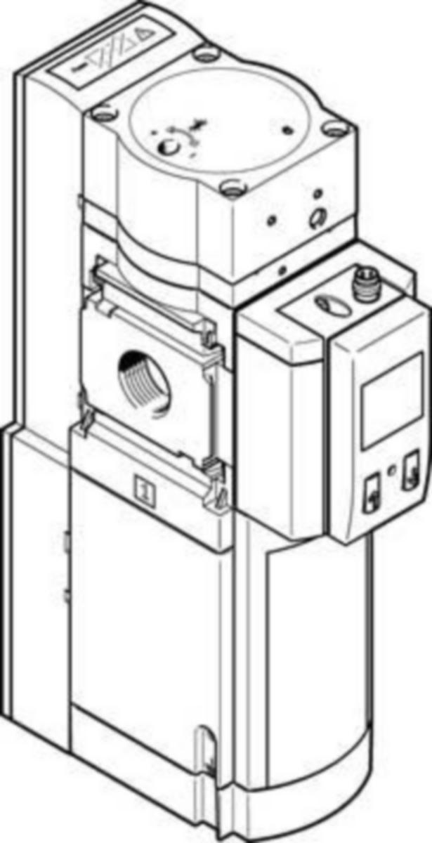 Trycks & Avluftnings ventil Festo - TRYCK/AVLUFT. VENTIL FESTO MS6 MS6-SV-1/2-E-10V24-AG
