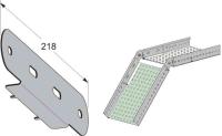 Universalled – perforerad ränna MP-909