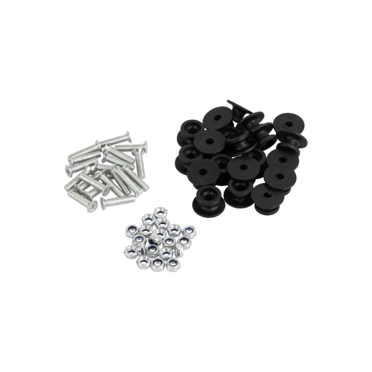 Stroppfäste CJ 20-pack med skruv - STROPPFÄSTE CJ TILL LASTNÄT 20-PACK INKLUSIVE SKRUV