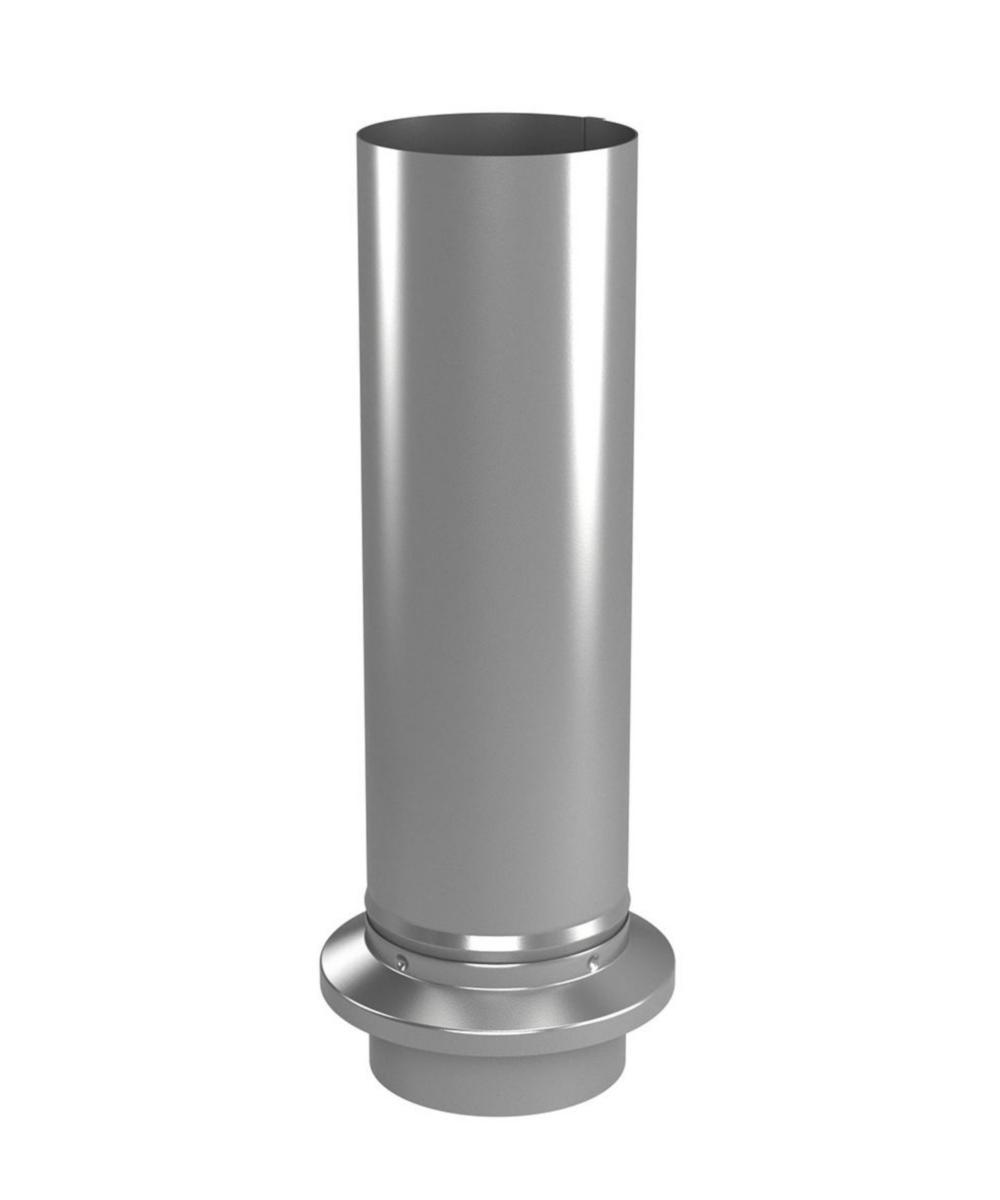 Drain Outlet 90 Alu, Plannja - DRAIN OUTLET ALU 90 SILVER 45 PLANNJA