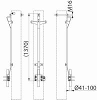 Ventilavledarfäste SH536