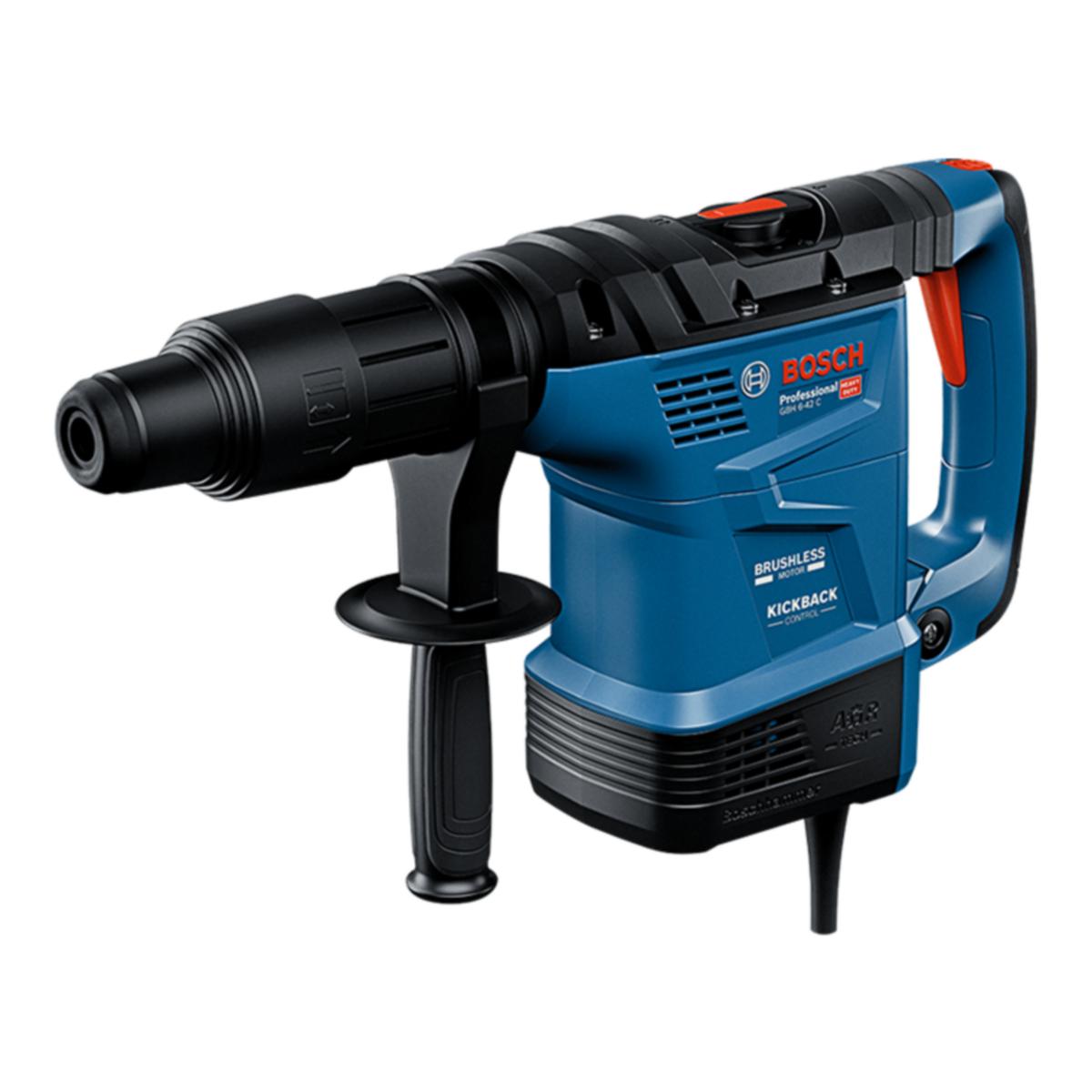 Borrhammare Bosch GBH 6-42 C - BORRHAMMARE BOSCH GBH 6-42 C CASE 9 J 1300 W 3100 V/MIN