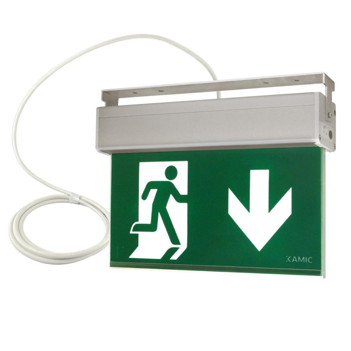 Emergency lighting Alex 40 with battery - ALex alu 40m