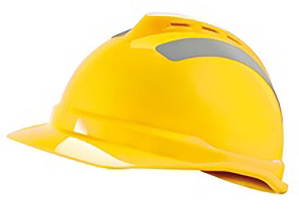 Reflex till MSA Hjälmar - REFLEX TILL MSA HJÄLMAR BÖJDA HIGH VIZ GRÅ