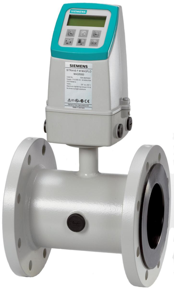 Sitrans FM MAG5000/5100W complete flow meter NBR, Siemens - SITRANS F M MAG 5100 W KOMPL FLÖDESM DN300.PN10.NBR