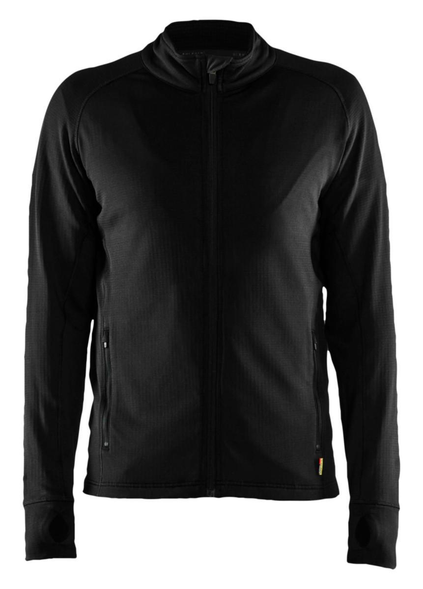 Fleecejacka Blåkläder 4735-2539 Striker - FLEECEJACKA BLK 4735-2539 SVART STL L