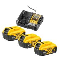 Batterikit DEWALT DCB1104P3