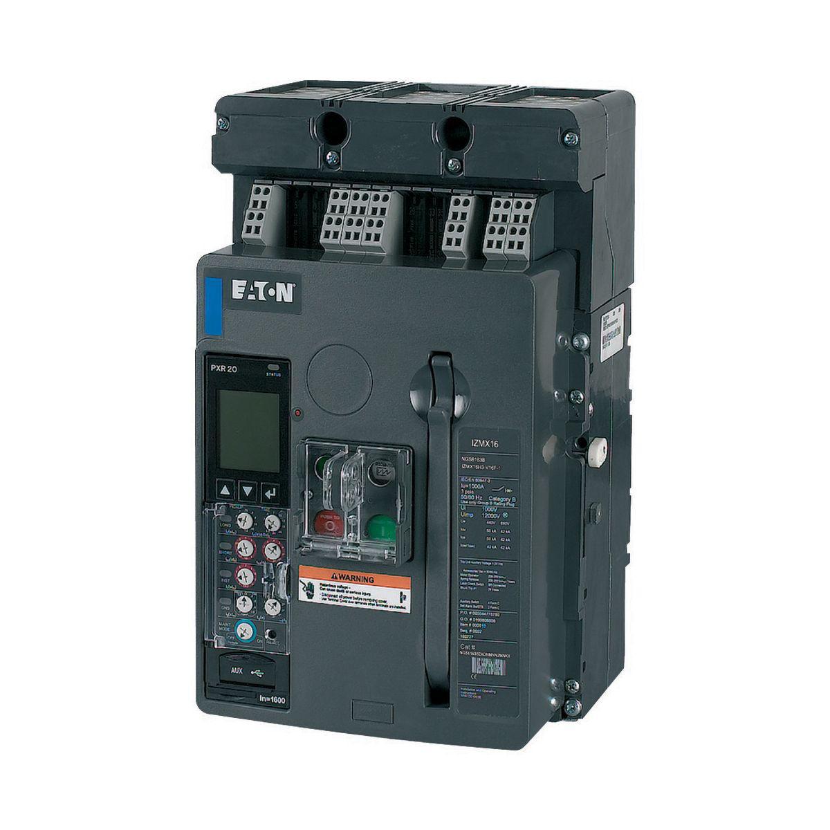 Luftbrytare IZMX - Luftbrytare 3p 1250A 50kA IZMX16N3-V12F-1