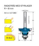 Avrundningsfräs Cobolt HM