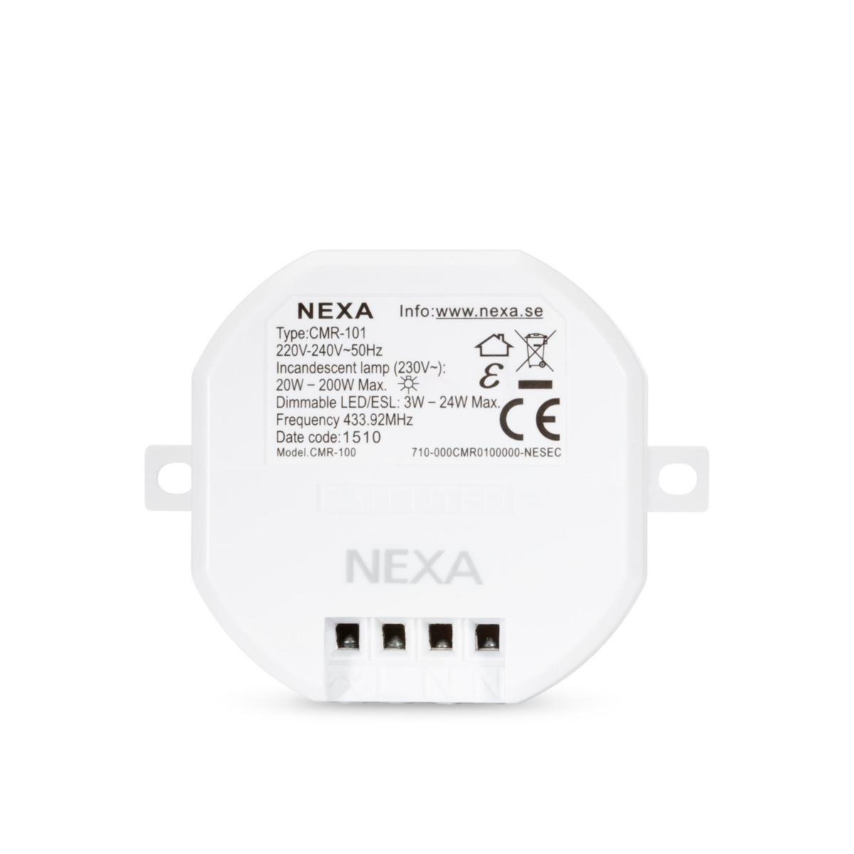 Dosdimmer CMR-101 - DIM MOTTAGARE TRÅDLÖS INF UNIV CMR-101