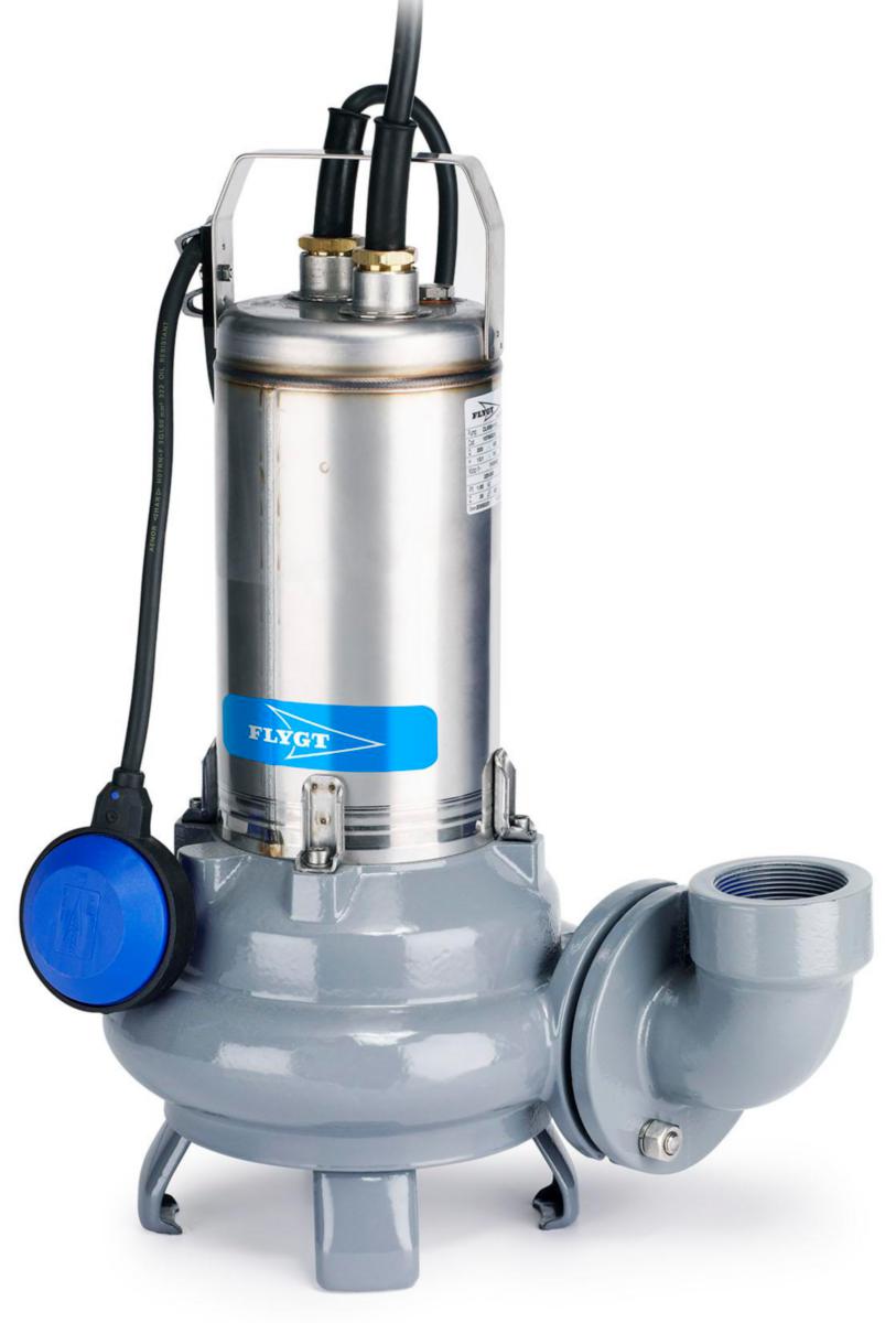 Avlopps- och grundvattenpump DLM, Flygt - DLM 50-11, 1-F MED VIPPA,FLYGT LÄTT AVLOPPSPUMP ANSL G50