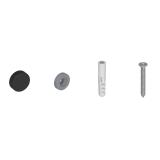 Screw set for storage against shower profile Imber, a-collection