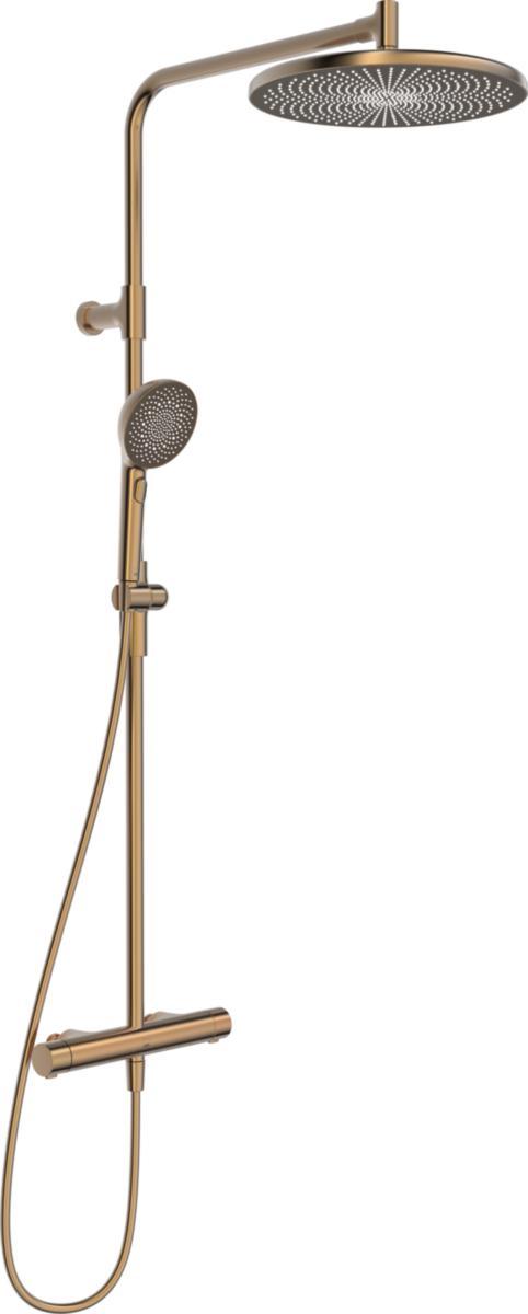 Duschsystem Aurelia Shower Round, Oras - ORAS AURELIA TAKDUSCHPAKET 160CC, ROUND, BORSTAD BRONS