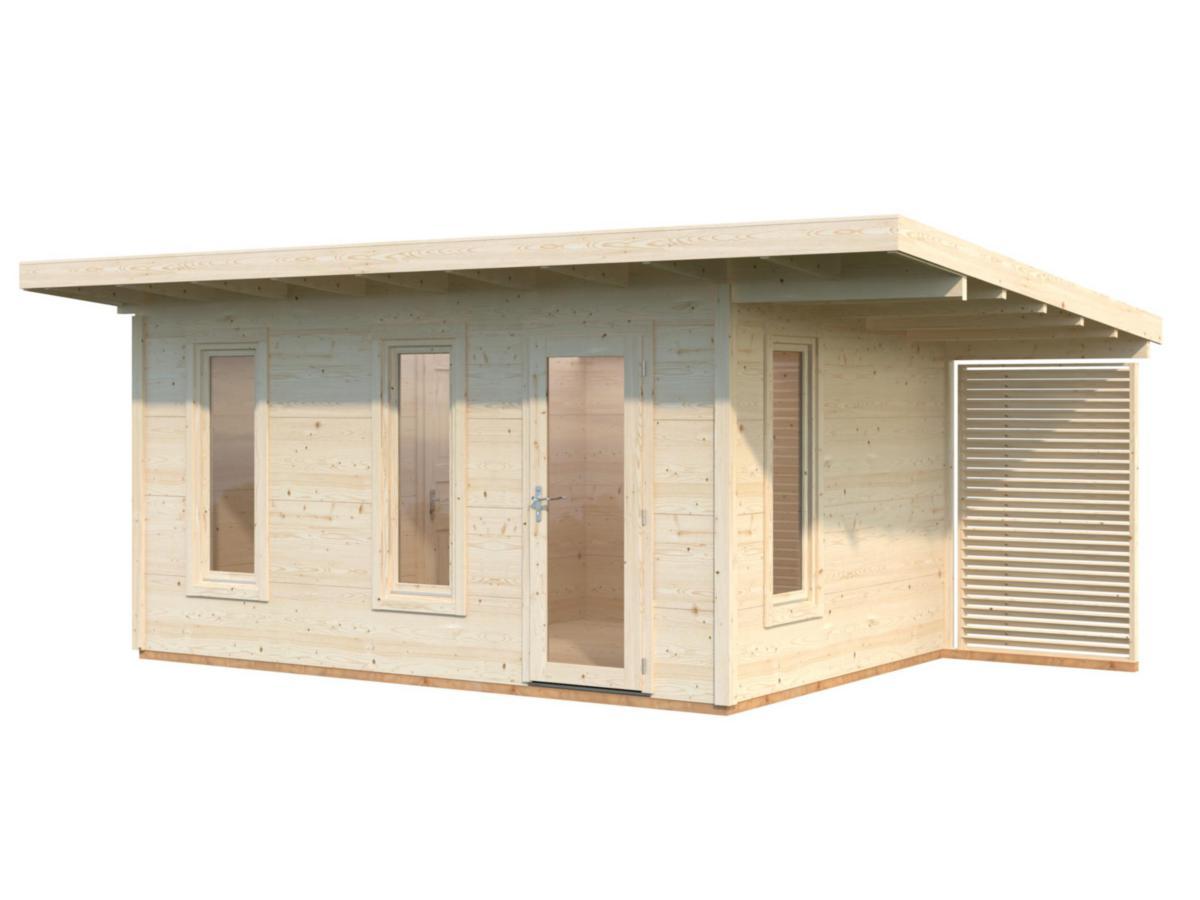 Stuga, Grace, 12.4 m² + 4.1 m² - TRÄDGÅRDSHUS GRACE 13,4+4,1 M2