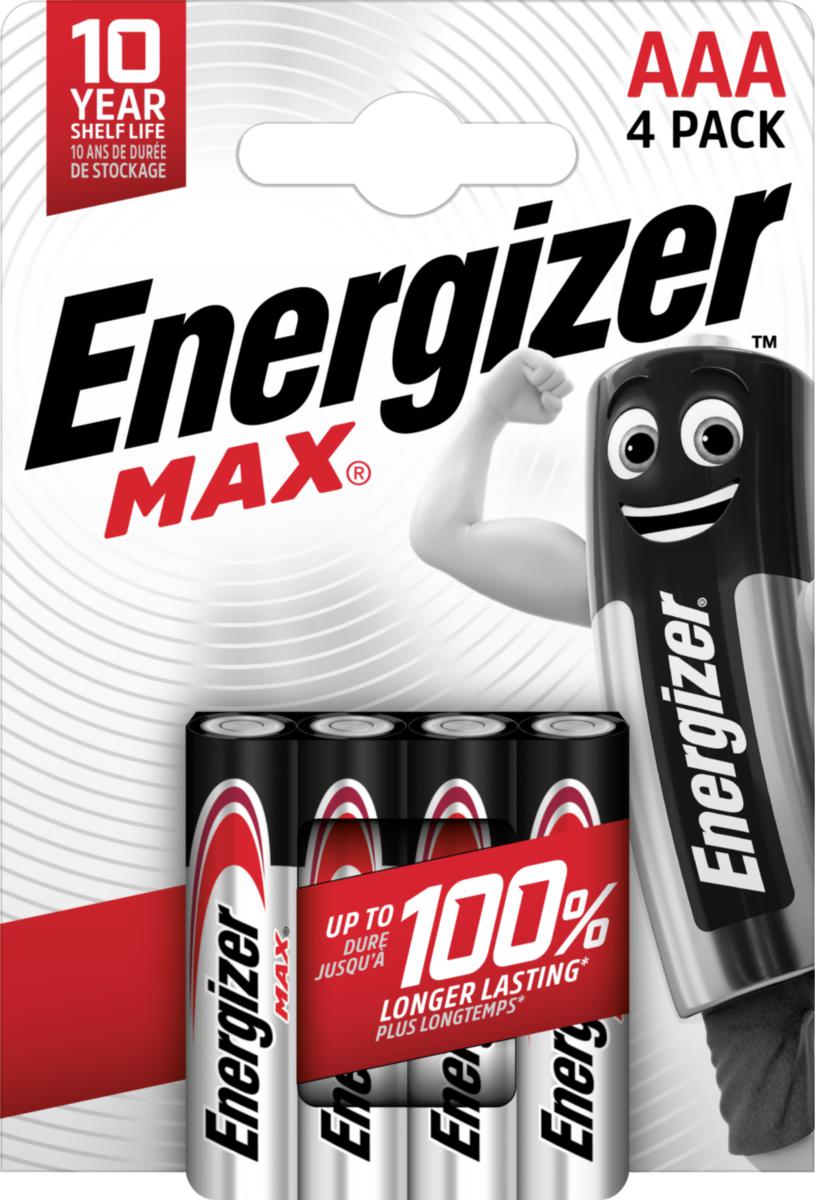 Batteri max aaa/e92 bp4 - batteri max | Ahlsell