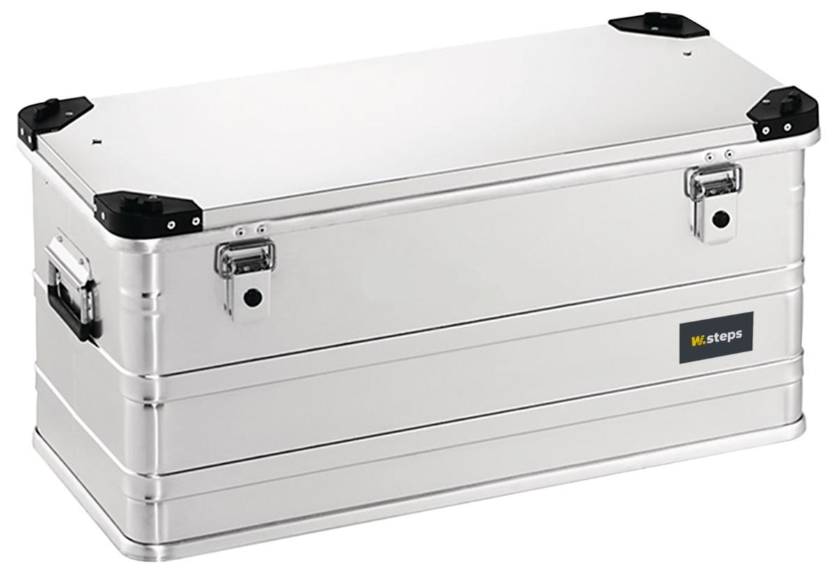 Aluminiumbox W.steps - ALUMINIUMLÅDA W.STEPS 92L YTTERMÅTT 782X385X380MM