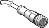 Cable and connector XZCP