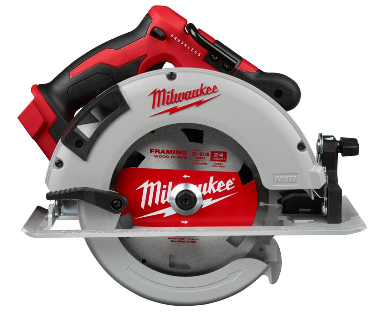 Cirkelsåg Milwaukee M18 BLCS66-0X SOLO - CIRKELSÅG MILWAUKEE M18 BLCS66-0X NAKEN 4.0KG 5000/MIN