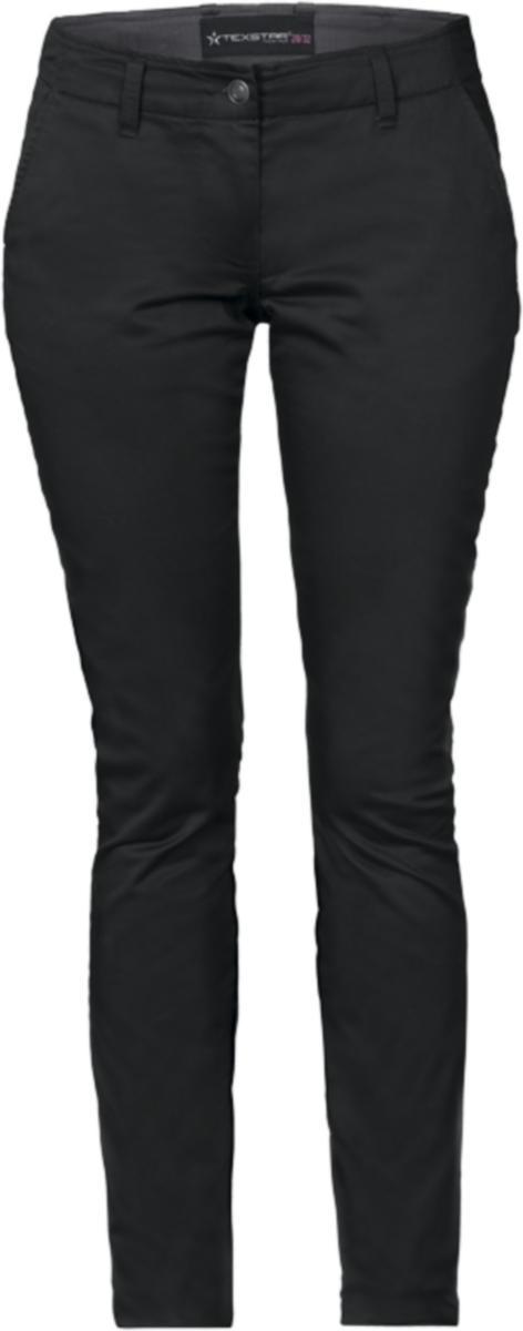 Midjebyxa Texstar WP36 Dam - BYXA TEXSTAR WP36 CHINOS DAM SVART 25/30