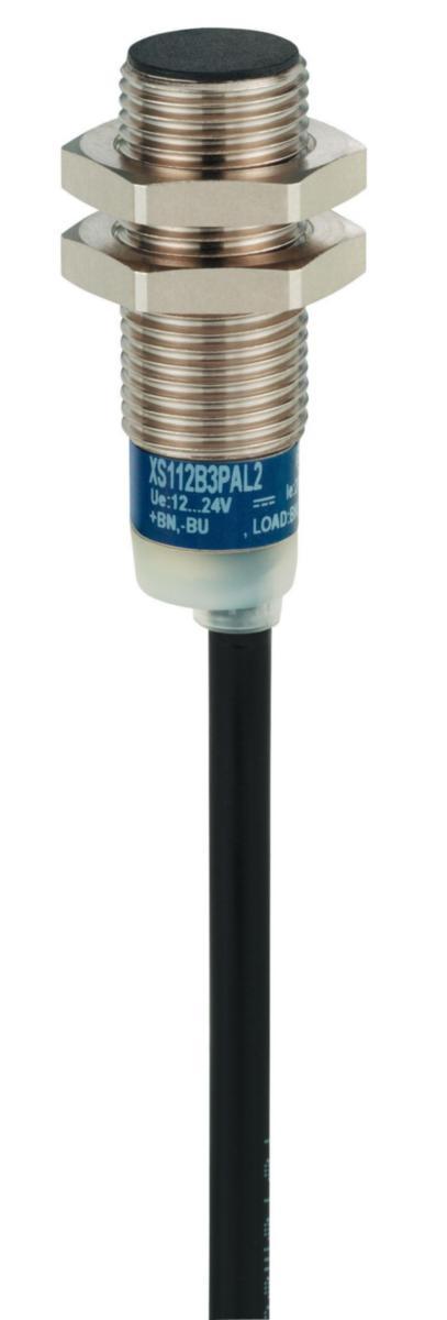 Inductive sensor XS6 long Osisense AC/DC supply - DDPI M12 P+ SN=4MM NO UF 20-2 XS612B1MAL2
