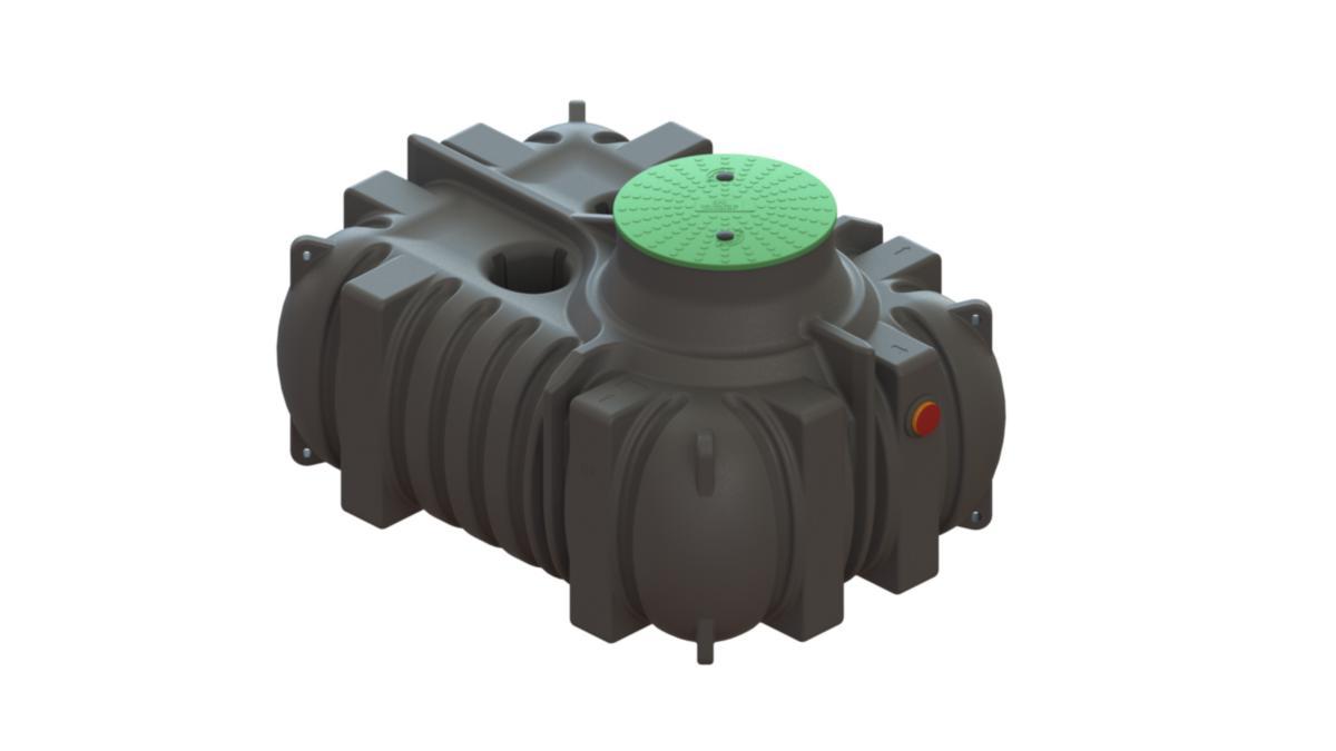 Grovrenstank 2200L RM, Cipax - GROVRENSTANK 2200L RM CIPAX