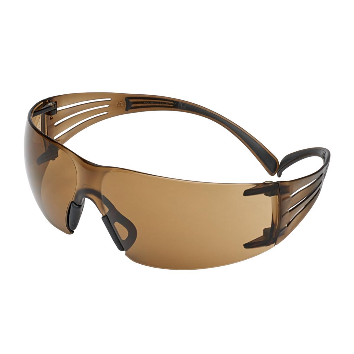 Skyddsglasögon 3M SF400 Scotchgard - SKYDDSGLASÖGON 3M SF405 SECUREFIT SCOTCHGARD BRUN LINS