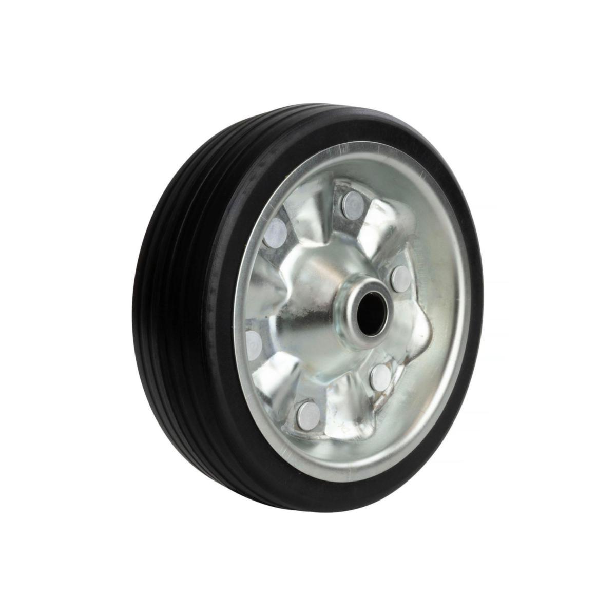 Gummihjul CJ till stödhjul - HJUL CJ TILL STÖDHJUL 200X50MM MASSIVT METALLFÄLG