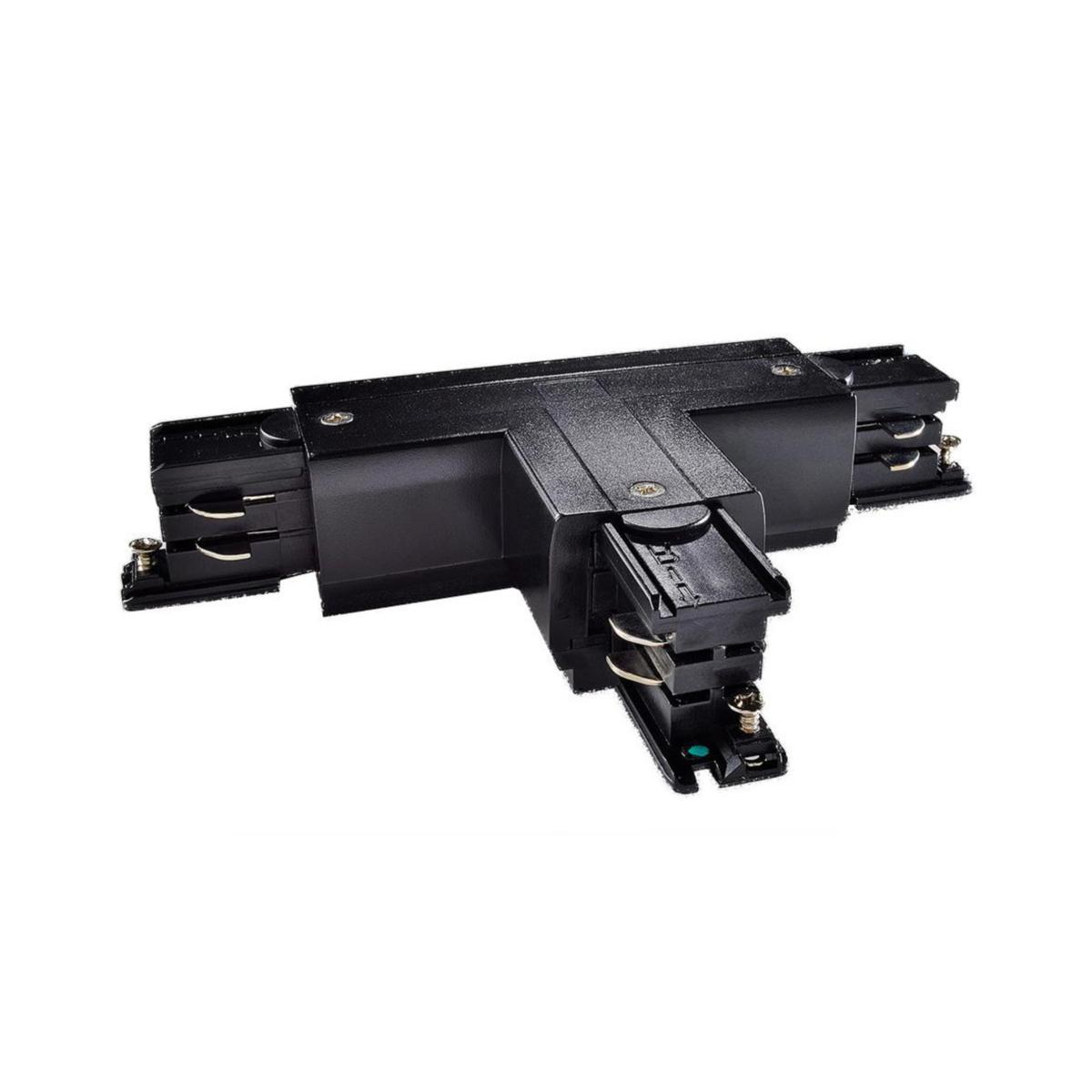 T-joint adjustable Easytrac - T-CONNECTOR W/R AND I/L BLACK ET436/37-2