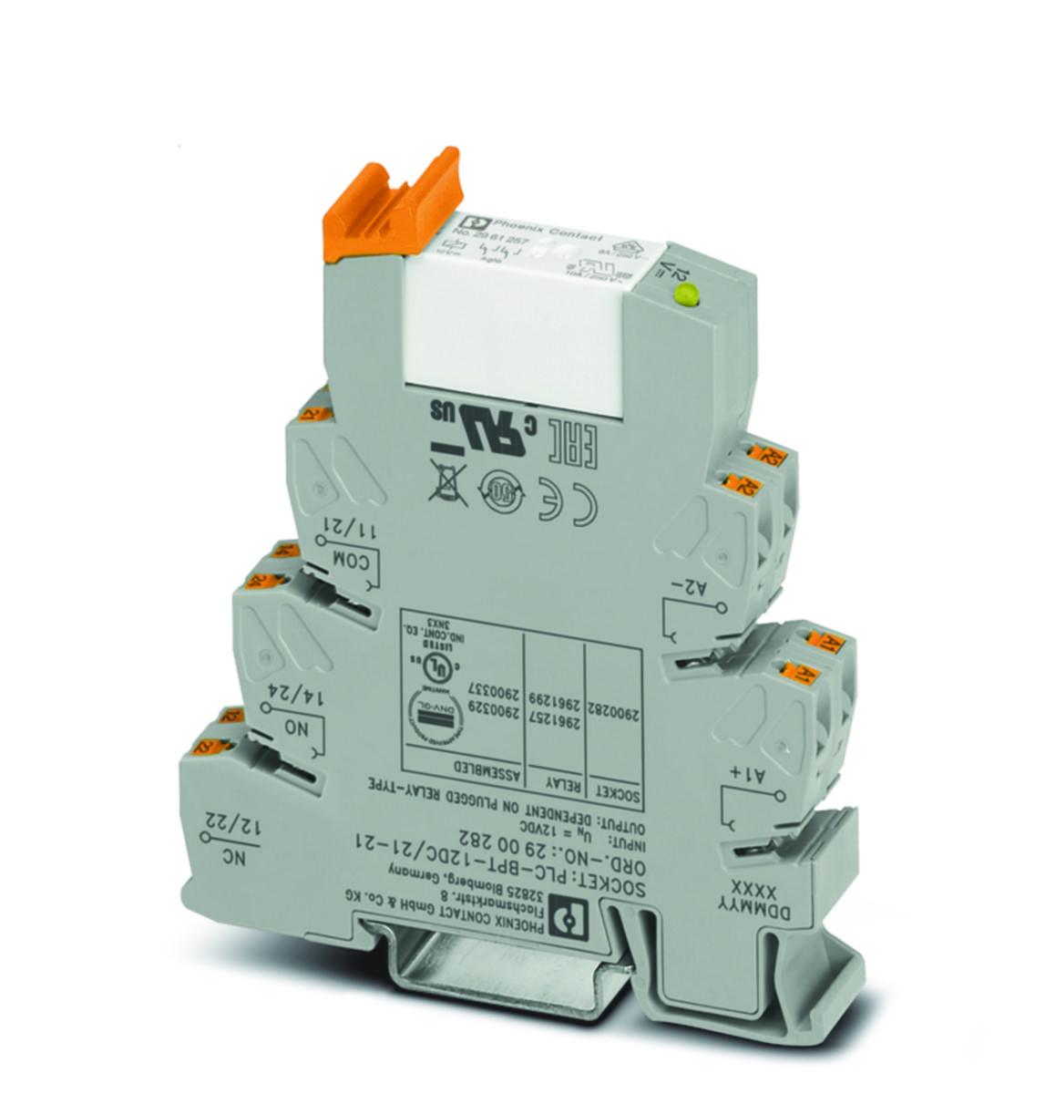 Relämodul PLC-RPT - RELÄMODUL 24VDC PLC-RPT- 24DC/21-21