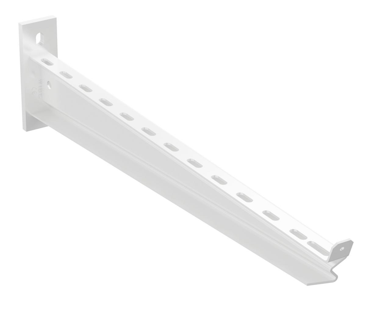 Wall bracket 50 White Hot-dip galvanised Fzv, Wibe, Schneider-Electric - C ARM 50-400 HDGWHITE