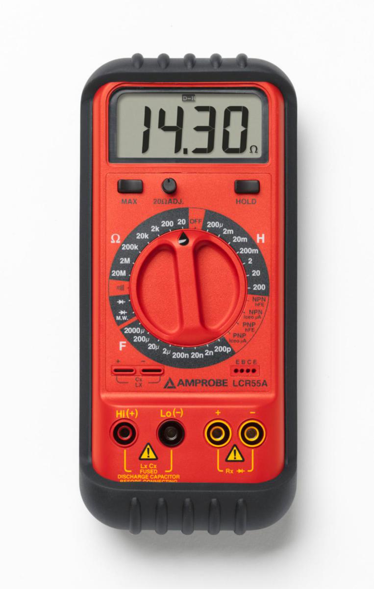 LCR-mätare - KOMPONENTPROVAR AMPROBE LCR55A
