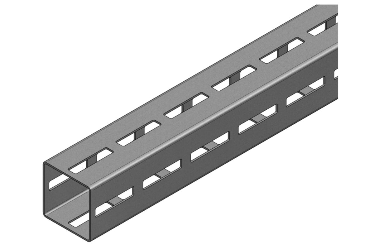 Rail EF Centum XL80, MEFA - EF CENTUM PROFILE X 80 6M VFZ CHANNEL, MEFA