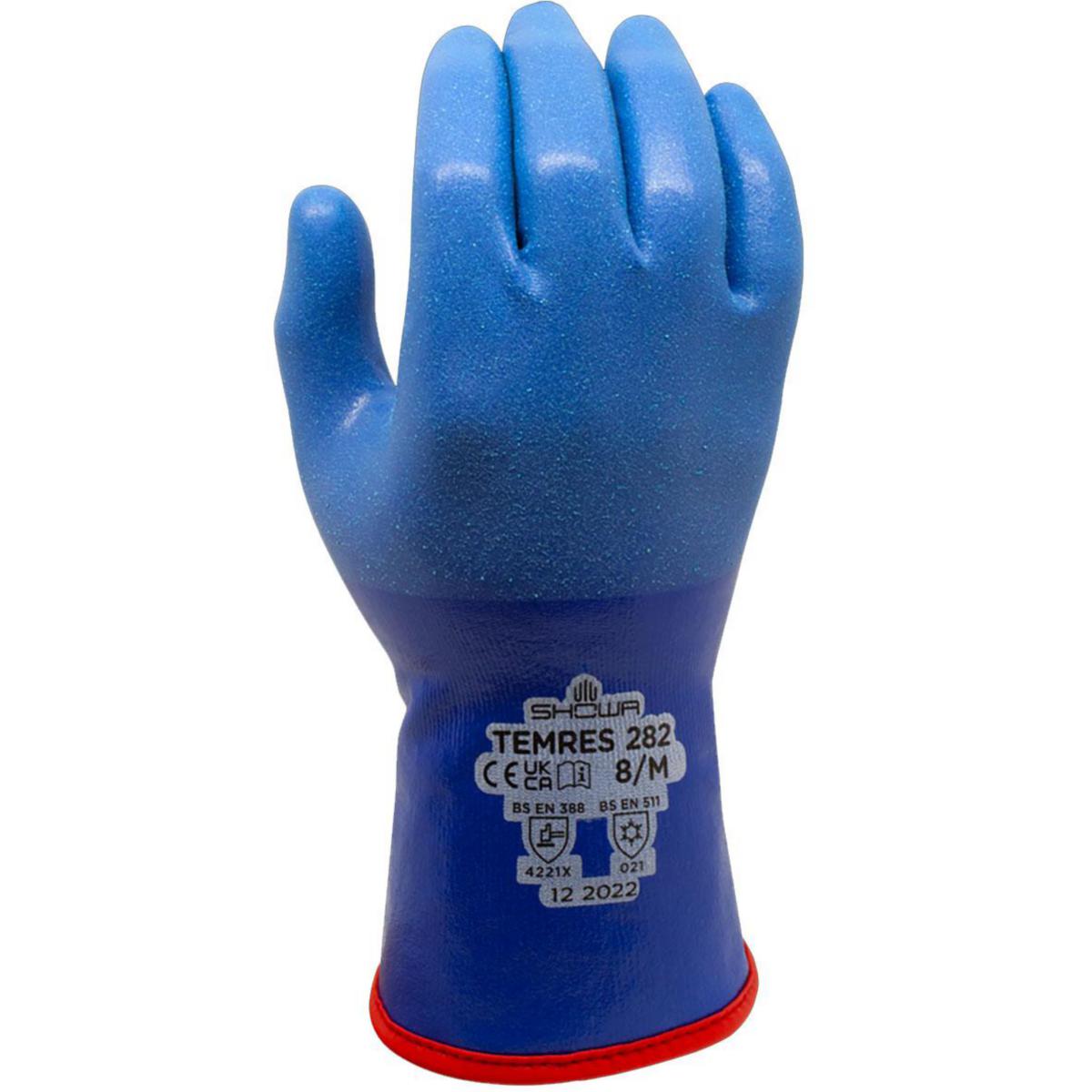 Glove Showa 282 - MEMBRAN PU FODR STL 8/M MEMBRANE PU LINED SIZE 8/M