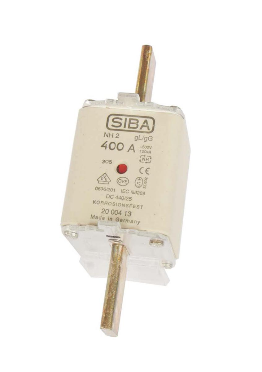 SIBA Knife-blade fuses gL/gG, size 2 - FUSE GL/GG 315A/2 500V