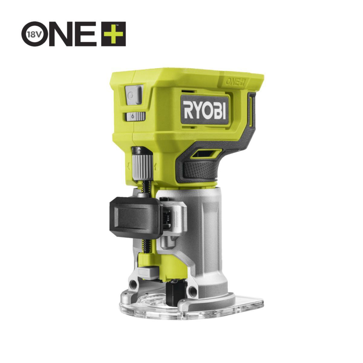 Handöverfräs RYOBI One+ RTR18-0 SOLO - HANDÖVERFRÄS RYOBI ONE+ RTR18-0 SOLO
