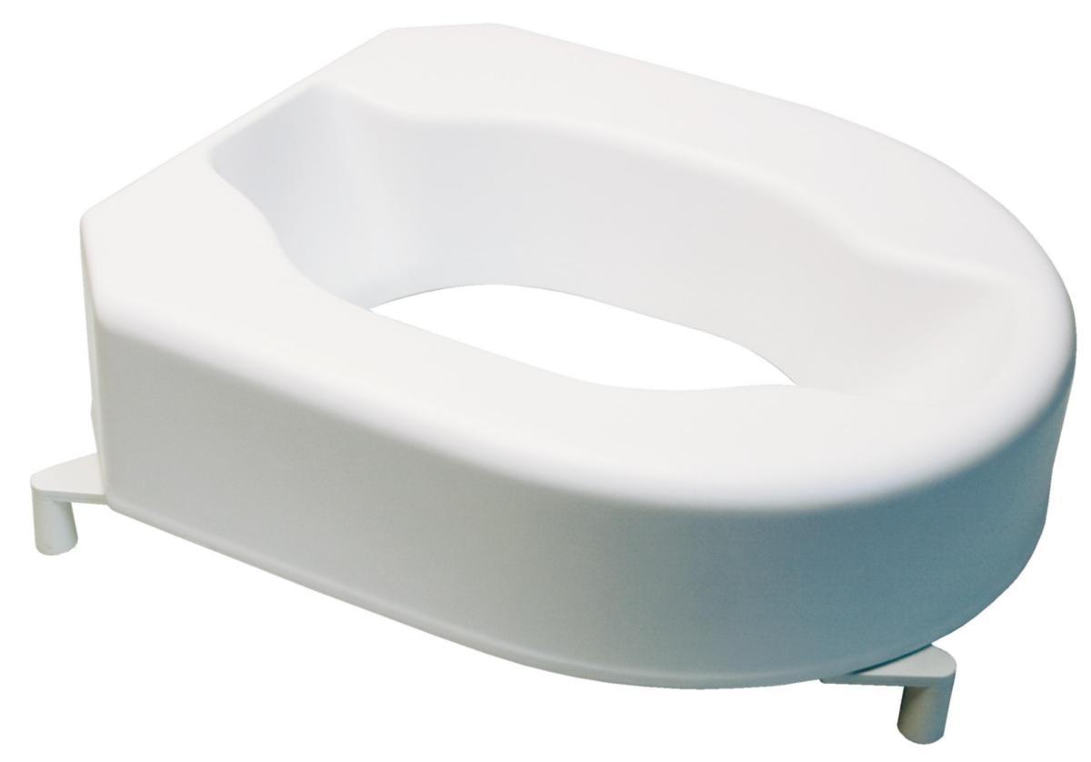 Toalettförhöjare HI-LOO med kantstopp - TOAFÖRHÖJARE HI-LOO MED KANTSTOPP 10 CM