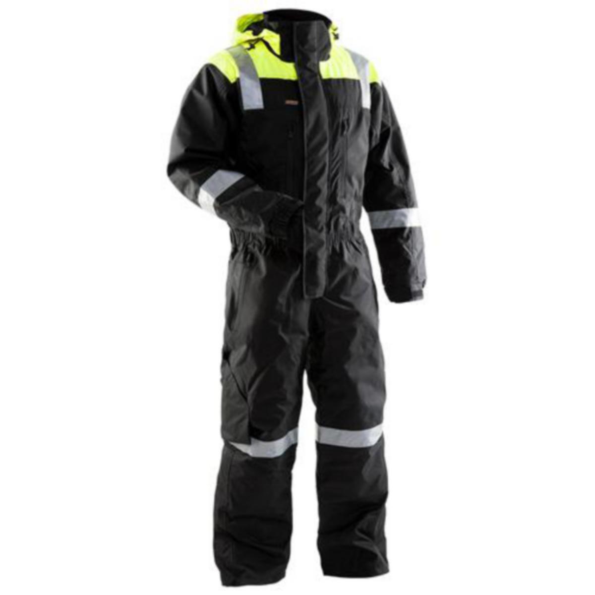 Vinteroverall Blåkläder 6787-1977 - VINTEROVERALL BLK 6787-1977 SVART/GUL C48