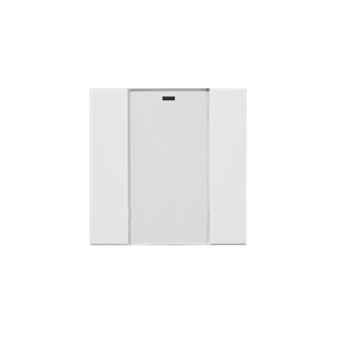 Tryckknapp 1-polig trådlös, Impressivo - TRYCKKNAPP RF 1-P IMP VIT 6731-84-500