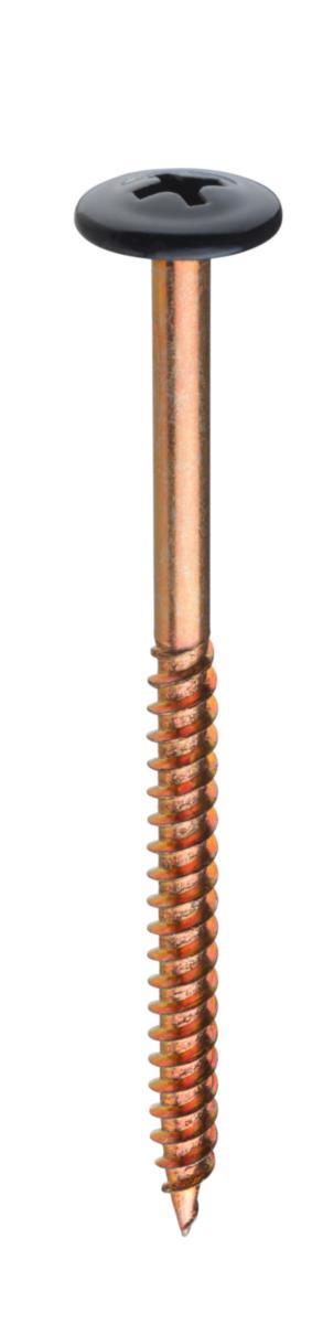 Montageskruv lackerad Grabber - MONTAGESKRUV GRABBER 4,2X65 SV SVART 4.2X65 100/FP