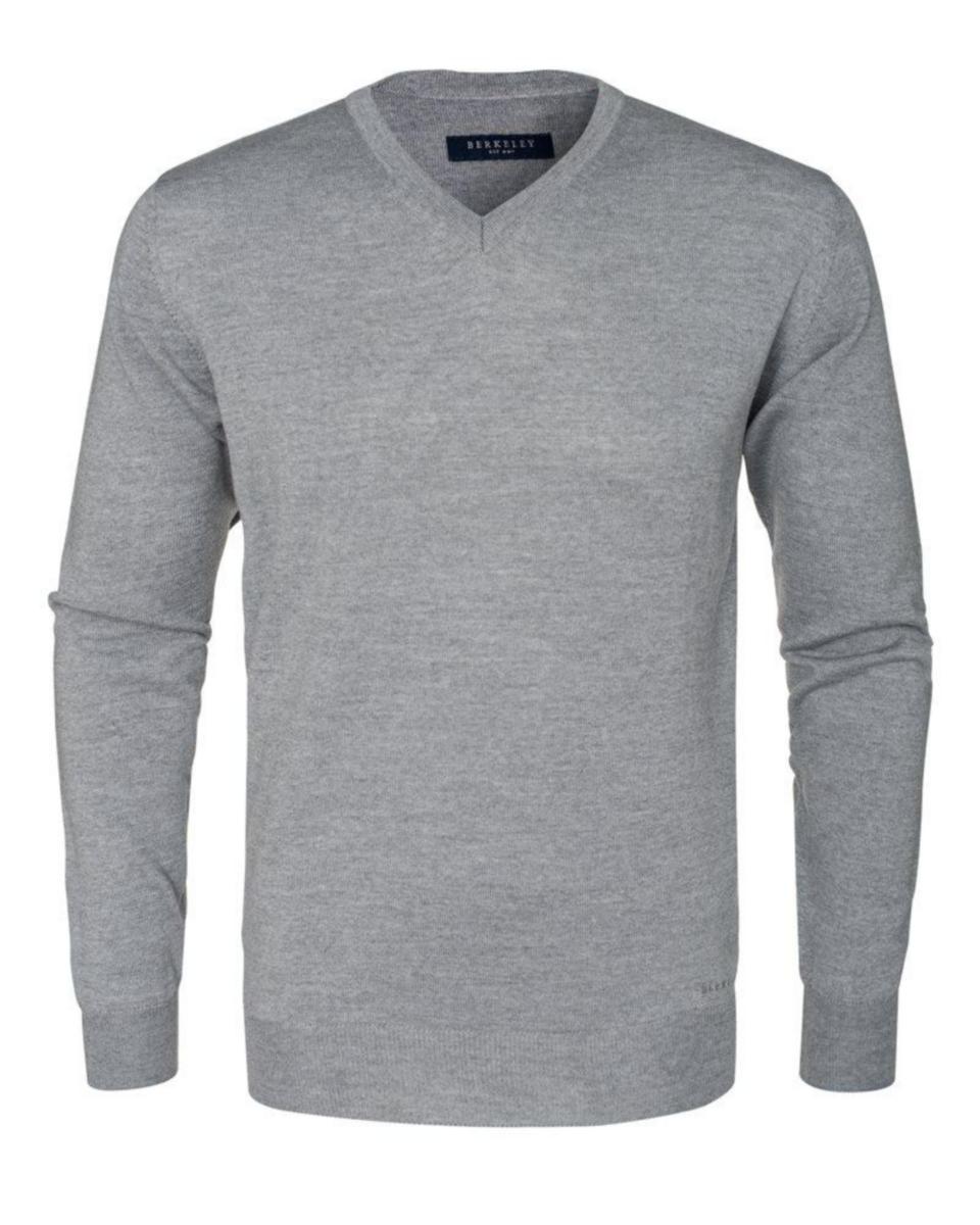 Tröja Berkeley Wilton Cashwool 1352 - TRÖJA WILTON CASHWOOL 1352 GRÅ XXL