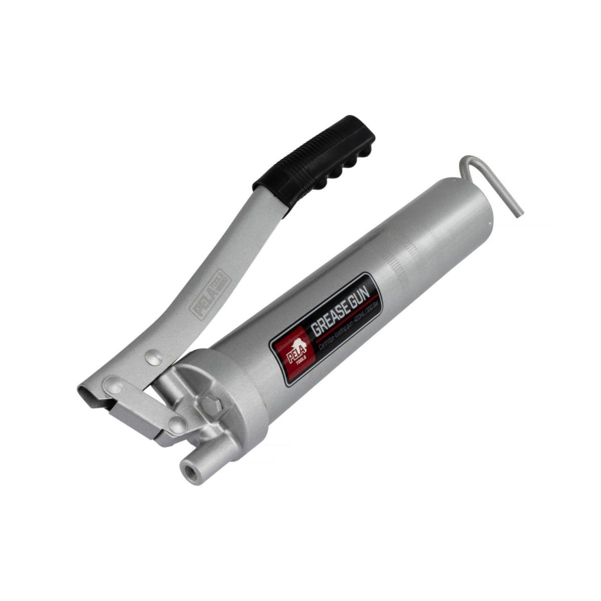 Fettpistol PELA Silver - FETTPISTOL PELA 420ML, 550 BAR, SILVER