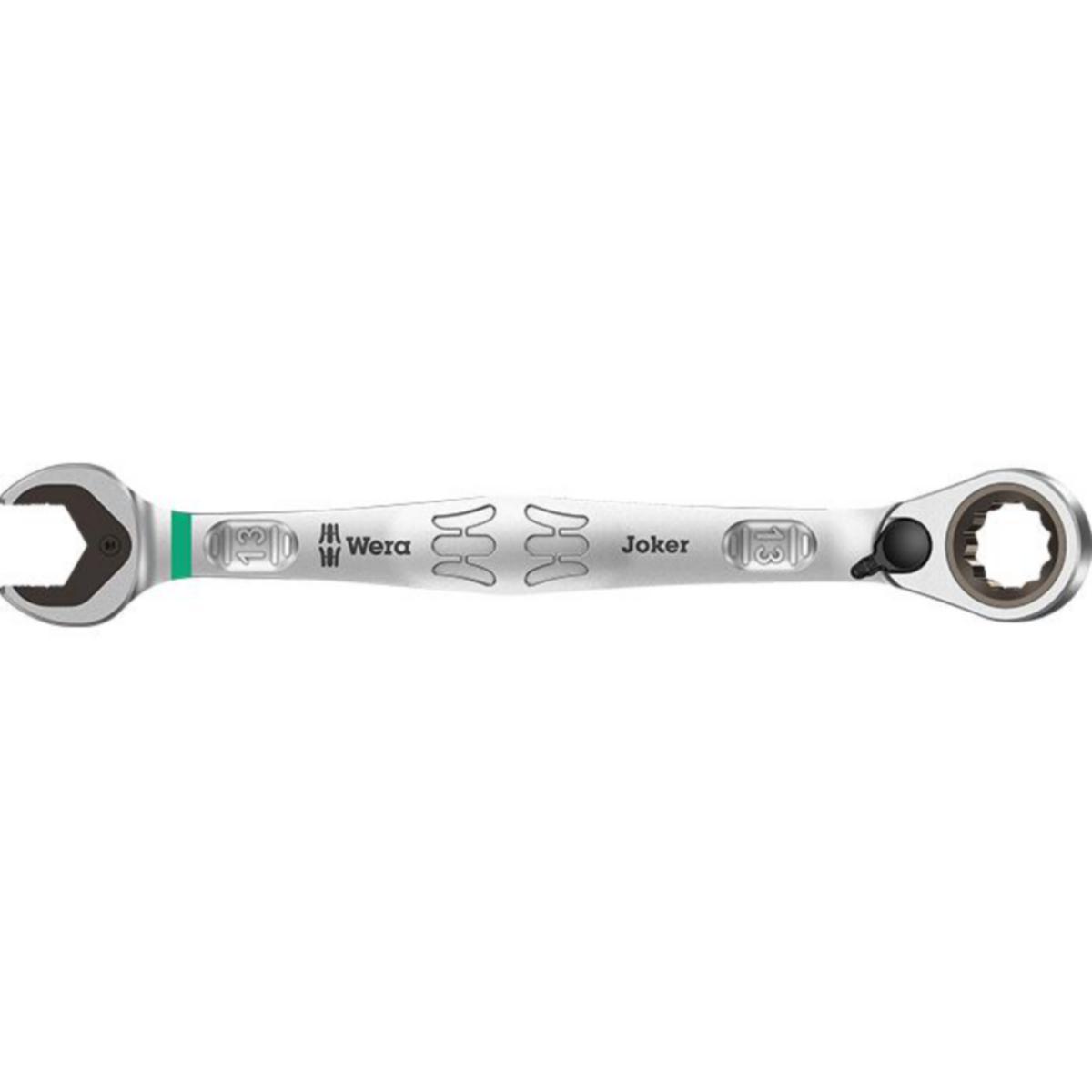 U-Ring Ratchet Wrench Wera 6001 Joker Switch - RATCHETING COMBINATION WRENCH WERA 6001 JOKER 13X179MM