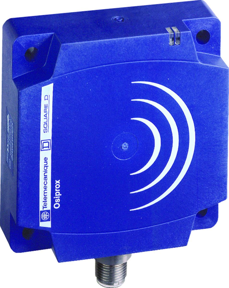 Inductive sensor of block model Osisense DC-power supply - IND.SEN.FORMD SN=60MM NO24V XS8D1A1PAM12