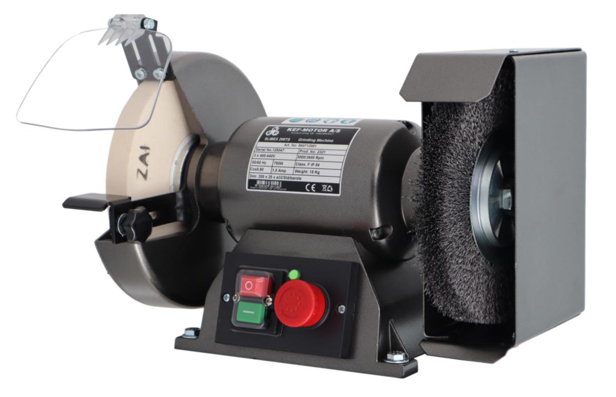 Bänkslip KEF SLIBEX 200 ES - BÄNKSLIP KEF SLIBEX 200ES 1X230V, SLIPSKIVA/BORSTE 200MM