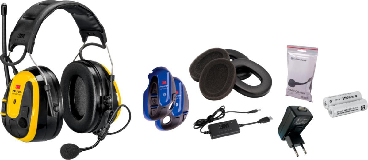 3M Peltor WS Alert XPI - Attaches-casque