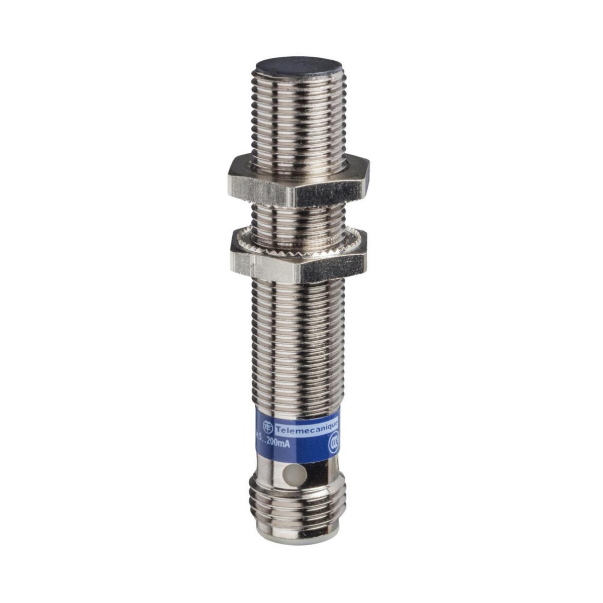 Inductive sensor XS6 long Osisense DC supply - DDPI M12 SN=4MM NO PNP UF 10-5 XS612B1PAM12