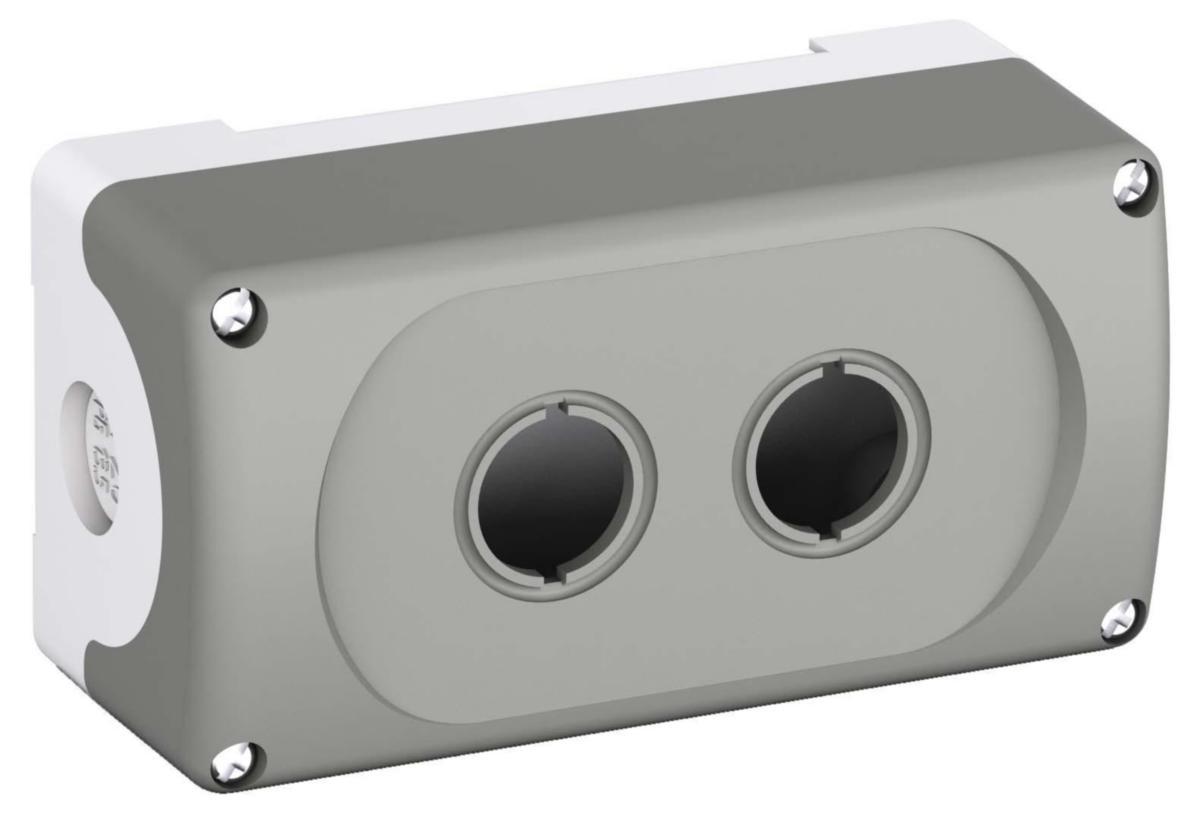 Enclosure empty glass fibre-reinforced plastic - ENCLOSURE 2-POS MEP2-0 1SFA611812R1000
