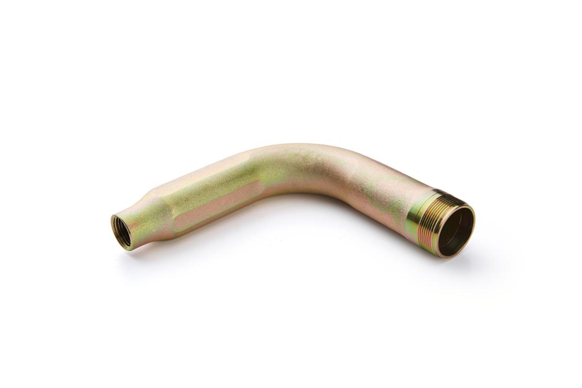 90º reducing bend standard for sprinkler hose, a-collection - 90° Reduc Elbow for spkr hose 152*162mm-M36 PT 1/2"