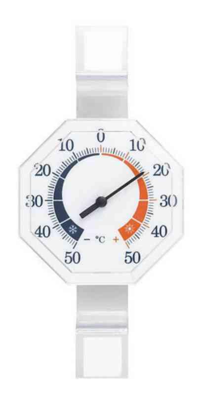 Thermometer outside self-adhesive - THERMOMETEROUT BIMETAL SELF ADHESIVE 02081